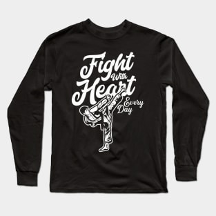 Fight with Heart everyday Long Sleeve T-Shirt